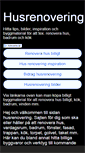Mobile Screenshot of husrenovering.eu